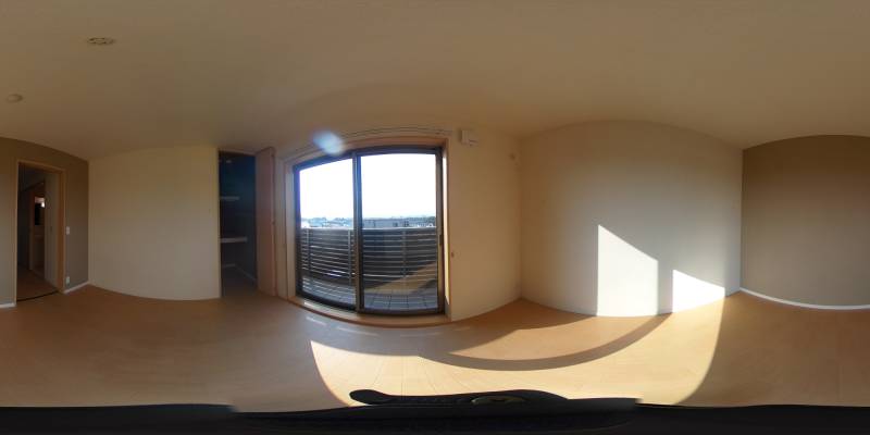 パノラマ画像洋室