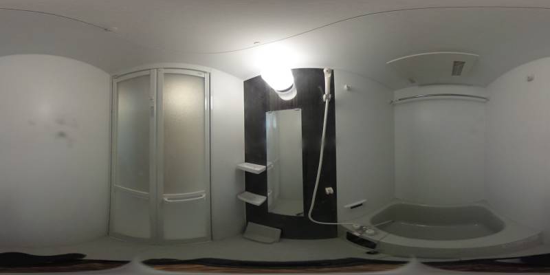 パノラマ画像バスルーム