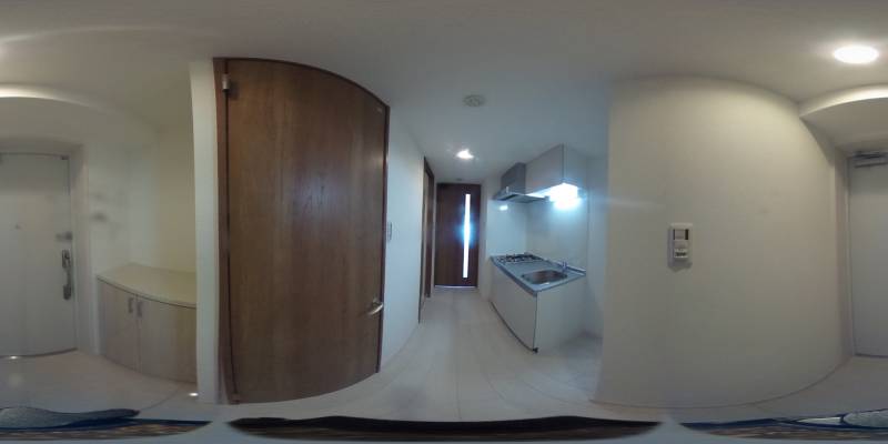 パノラマ画像玄関