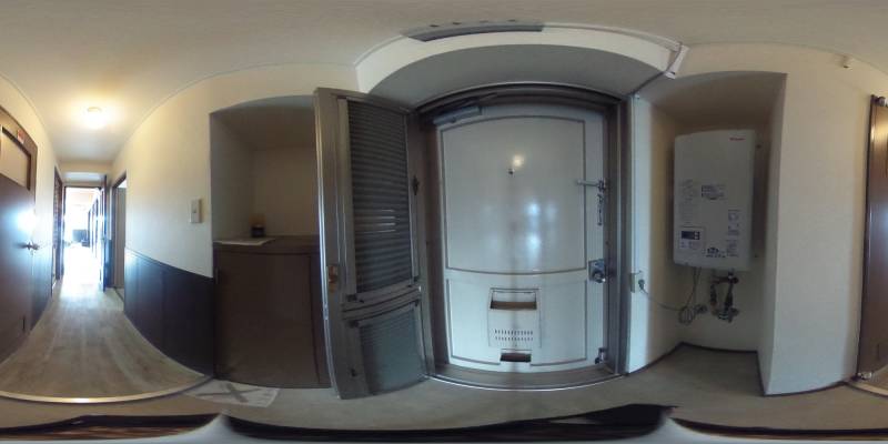 パノラマ画像玄関