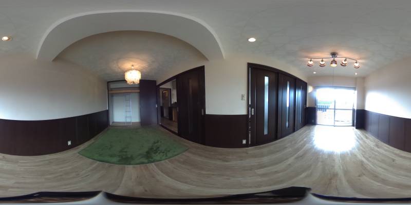 パノラマ画像洋室