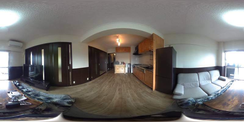 パノラマ画像リビング