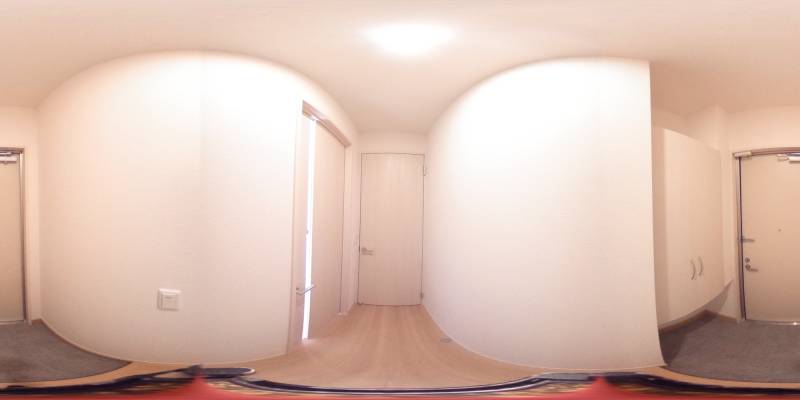 パノラマ画像玄関