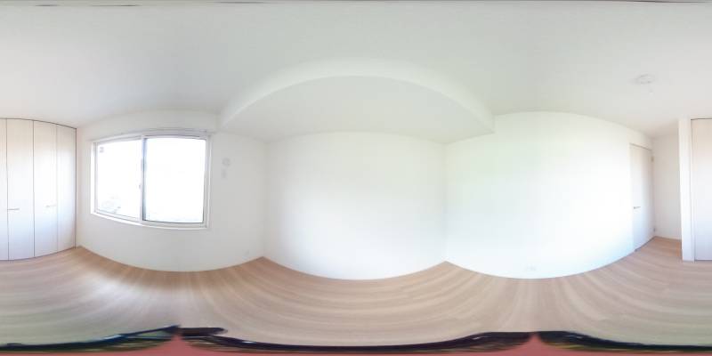 パノラマ画像洋室