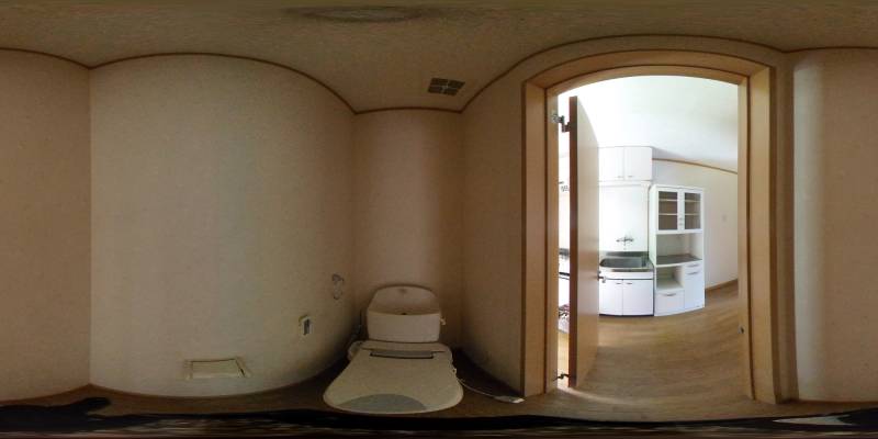 パノラマ画像トイレ