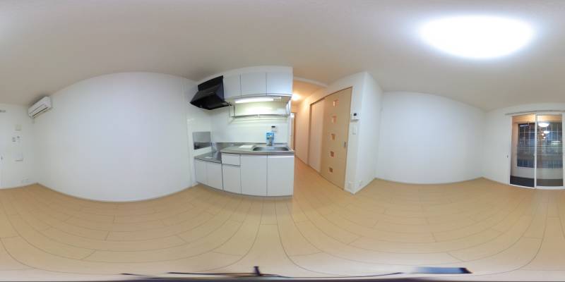 パノラマ画像リビング