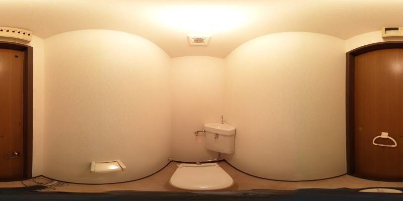 パノラマ画像トイレ