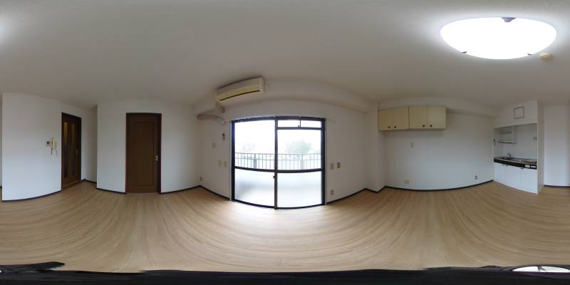 パノラマ画像リビング