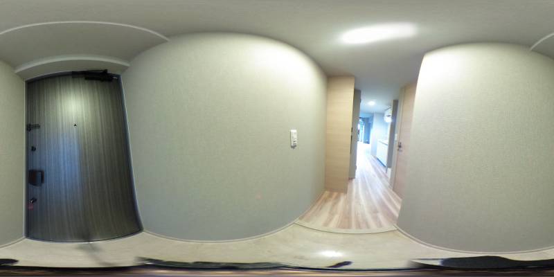 パノラマ画像玄関