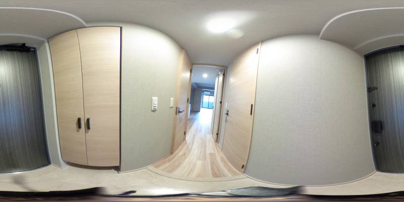 パノラマ画像玄関