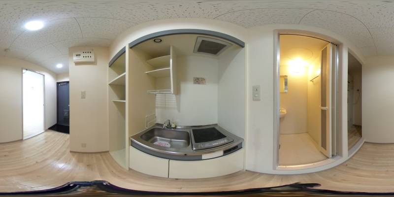 パノラマ画像キッチン