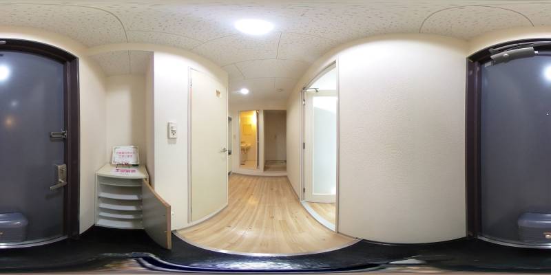 パノラマ画像玄関