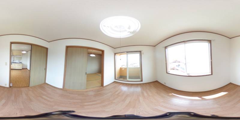 パノラマ画像洋室