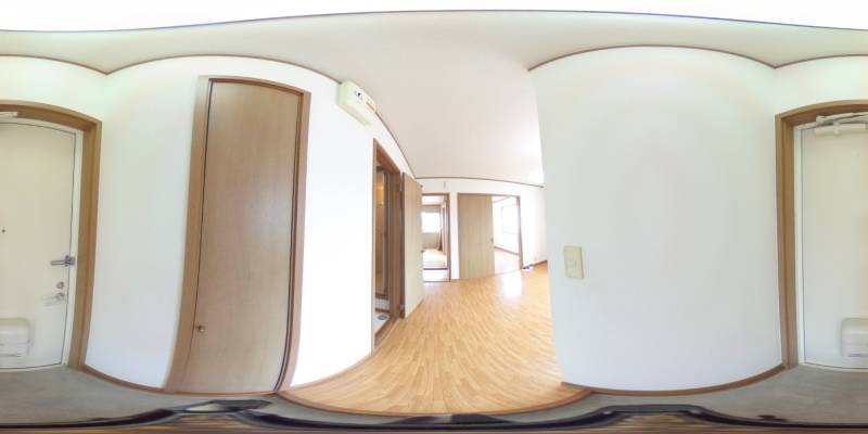 パノラマ画像玄関