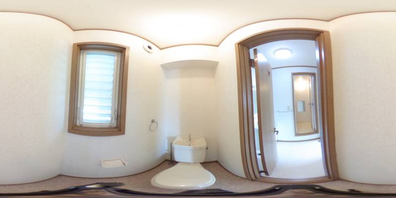 パノラマ画像トイレ