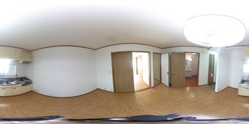 パノラマ画像リビング