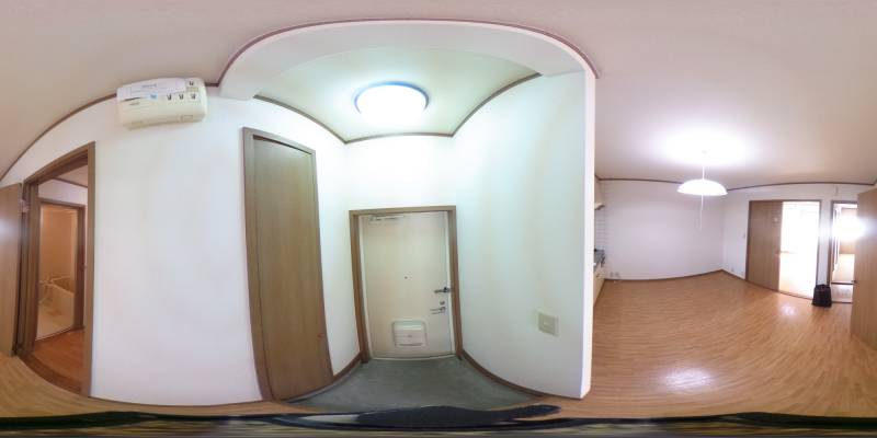 パノラマ画像玄関