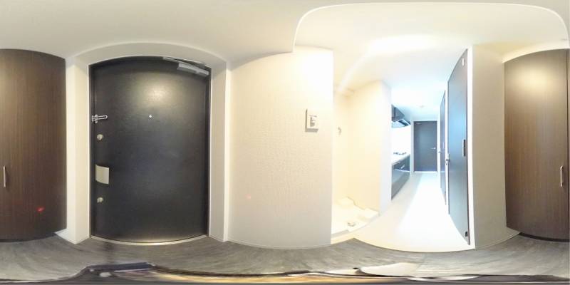 パノラマ画像玄関