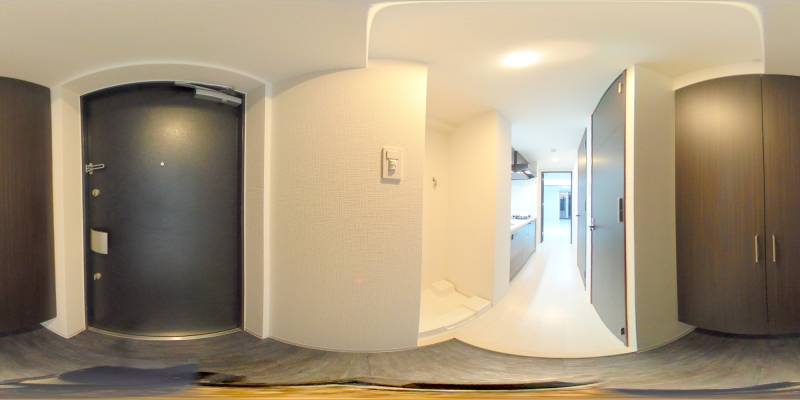 パノラマ画像玄関