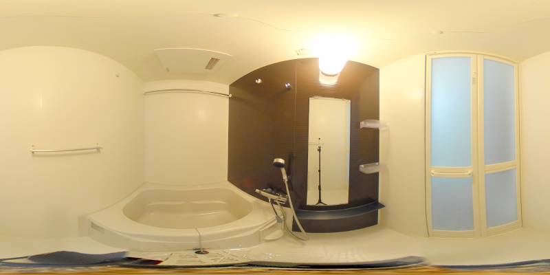 パノラマ画像バスルーム