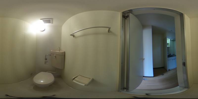 パノラマ画像トイレ