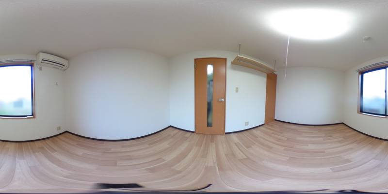 パノラマ画像洋室