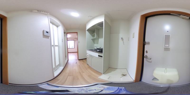 パノラマ画像玄関