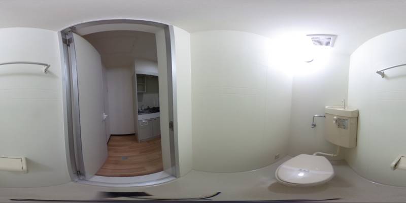 パノラマ画像トイレ