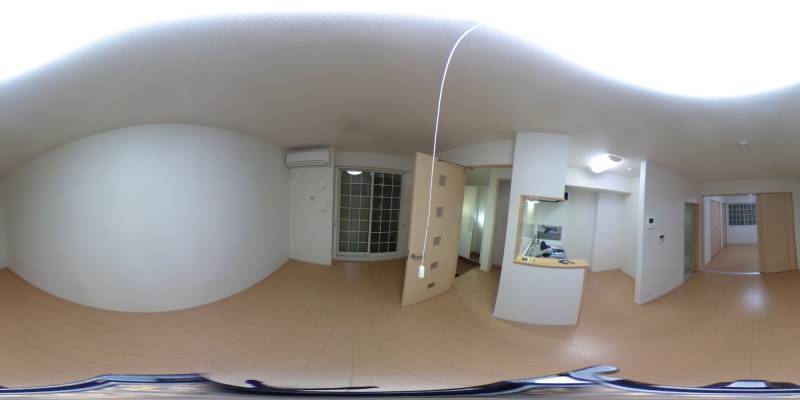 パノラマ画像リビング