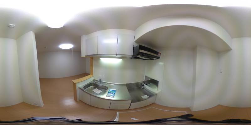 パノラマ画像キッチン