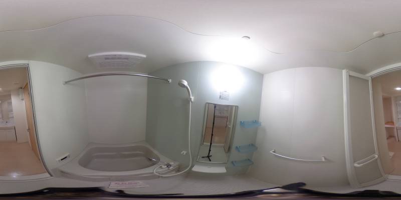 パノラマ画像バスルーム