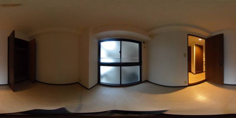 パノラマ画像洋室