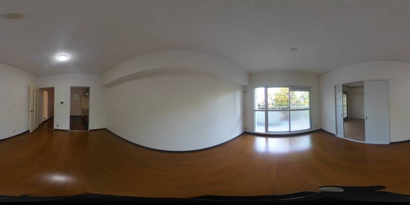 パノラマ画像リビング