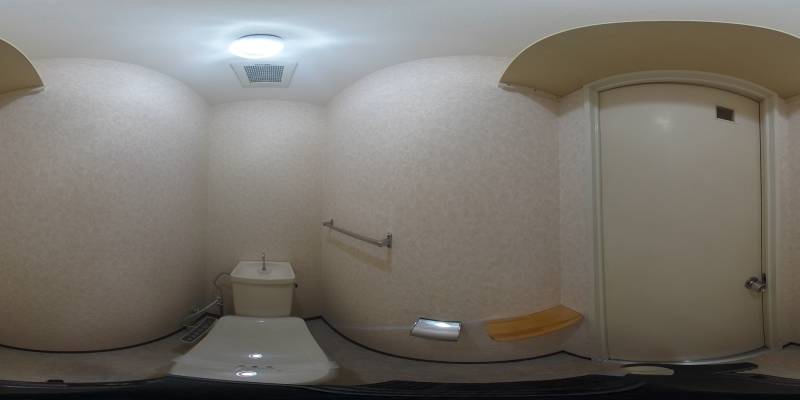 パノラマ画像トイレ