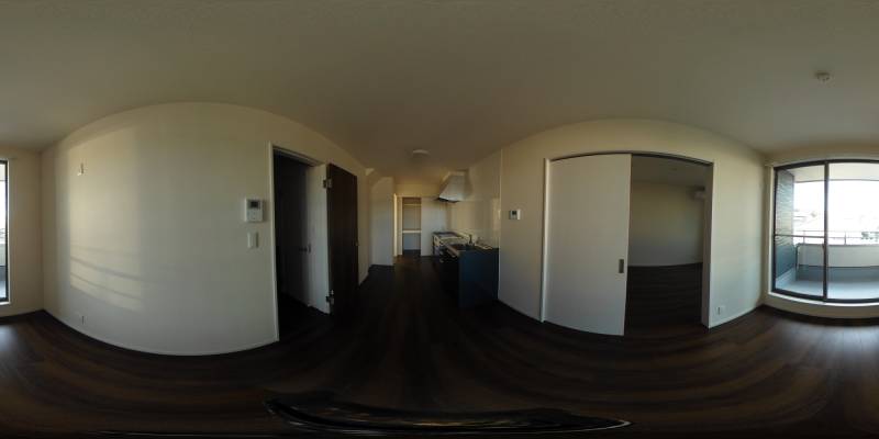 パノラマ画像リビング