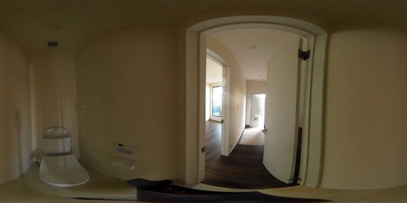 パノラマ画像トイレ