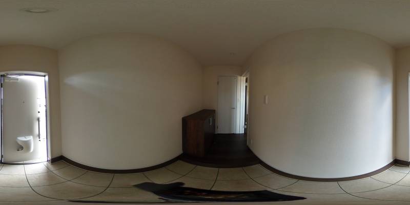 パノラマ画像玄関