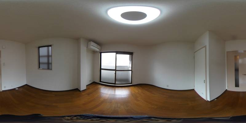 パノラマ画像洋室