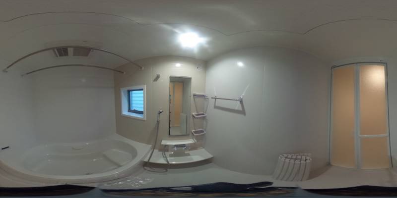 パノラマ画像バスルーム