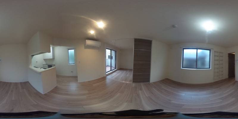 パノラマ画像リビング