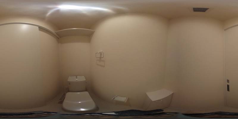 パノラマ画像トイレ