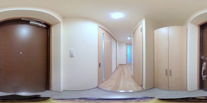 パノラマ画像玄関