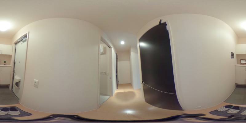 パノラマ画像玄関