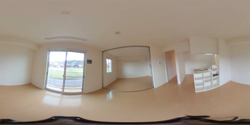 パノラマ画像リビング