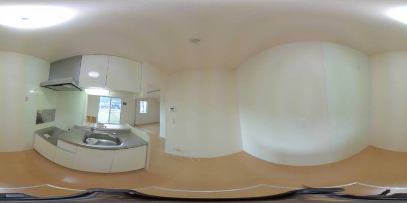 パノラマ画像キッチン