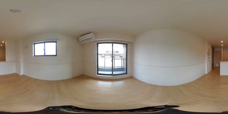 パノラマ画像リビング