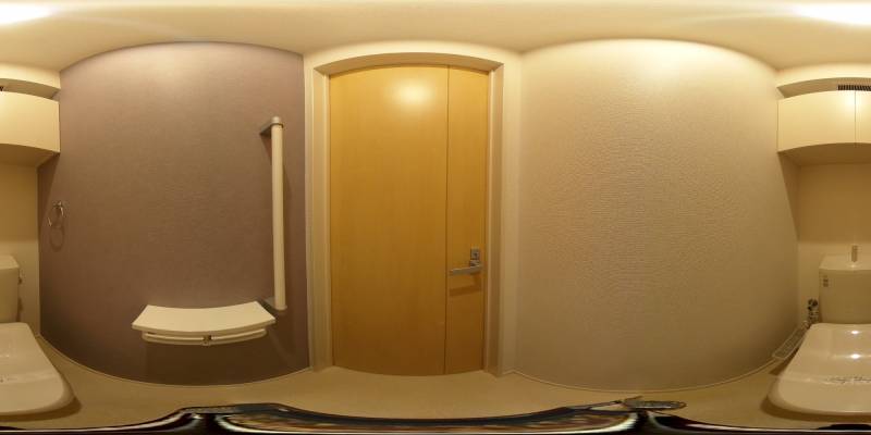 パノラマ画像トイレ