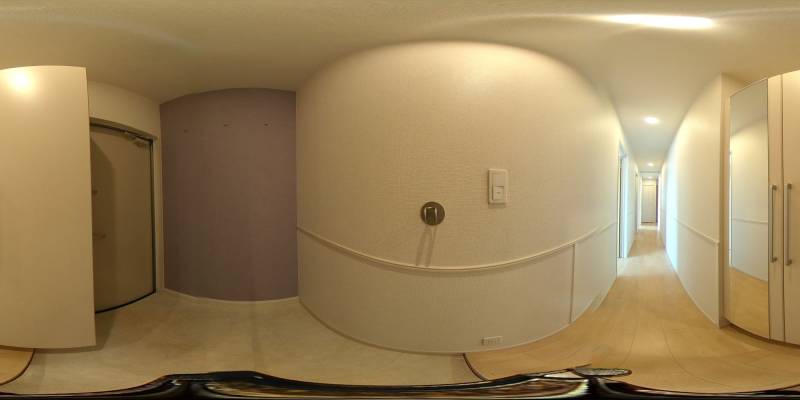 パノラマ画像玄関