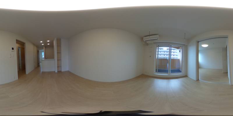 パノラマ画像リビング