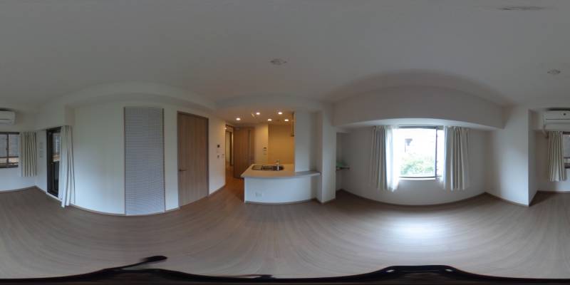 パノラマ画像リビング